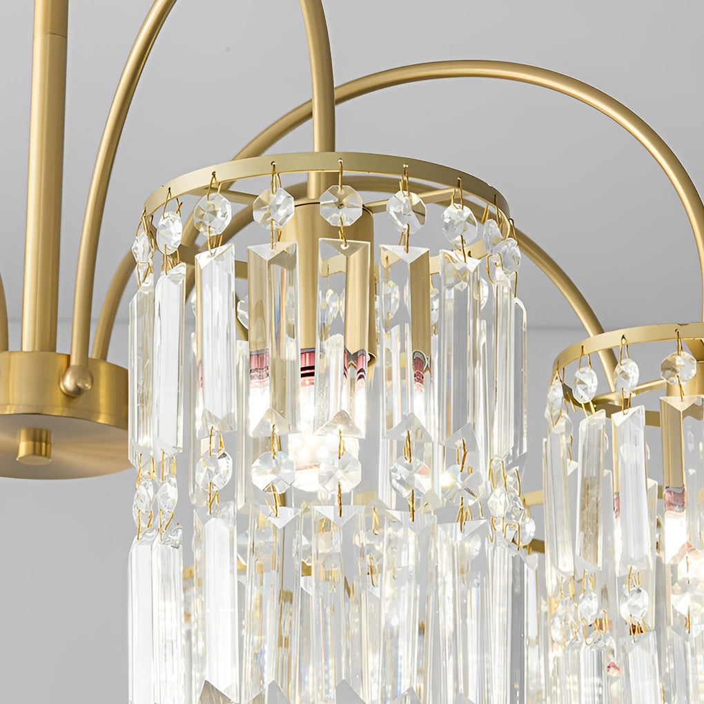 Crystal Shade Luxury Modern Chandelier Ha098708