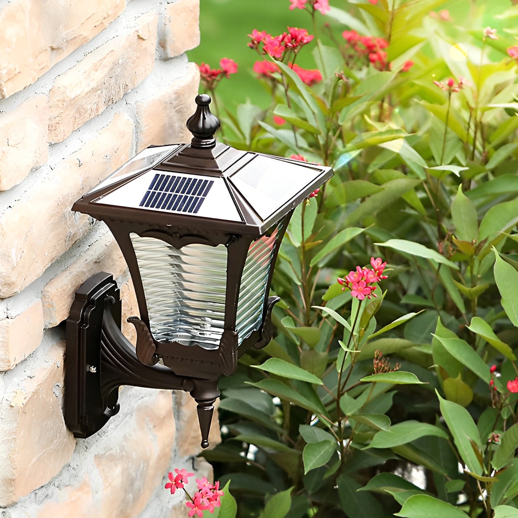 Vintage Retro Solar Wall Lights Ha090334