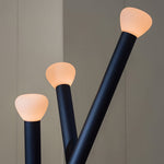 3 Light Minimalist Modern Stick Floor Lamp