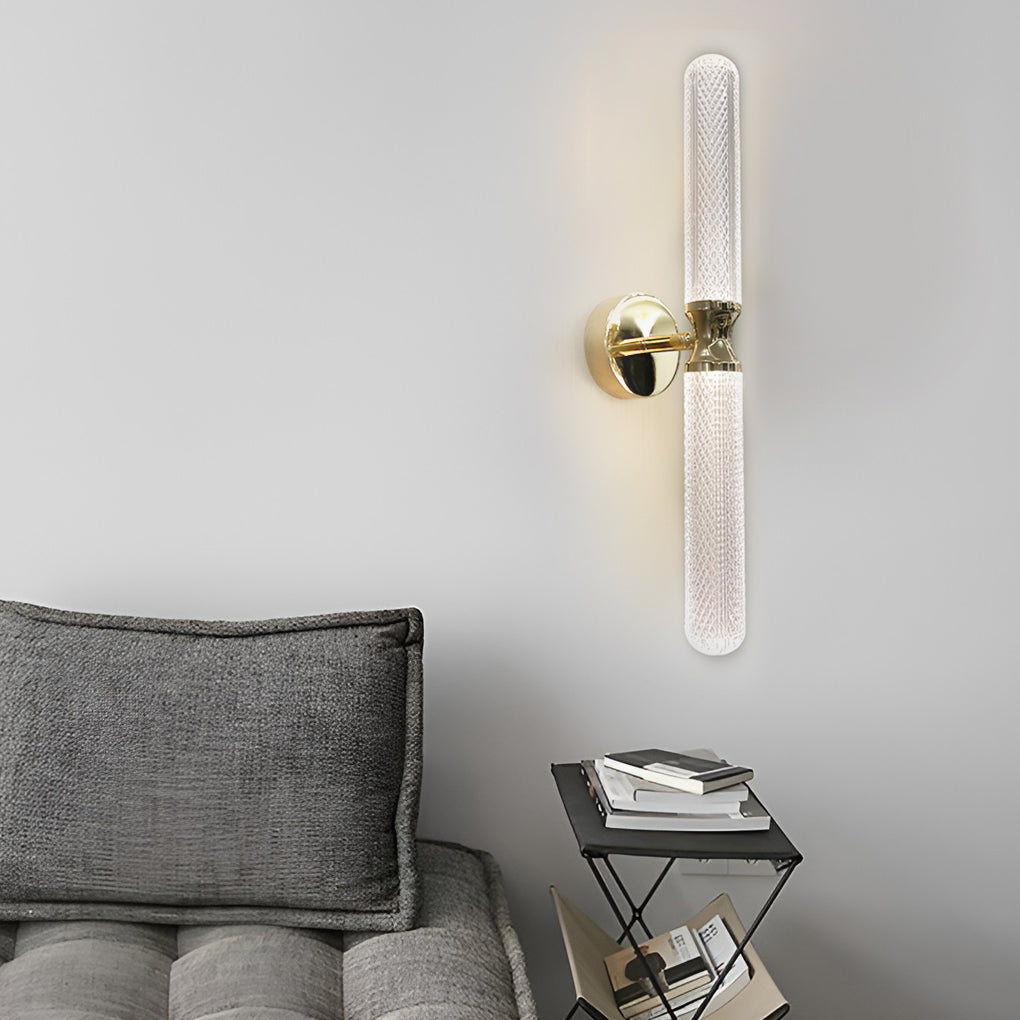 Minimalist Strip Three Step Dimming Light Led Modern Wall Sconces Lighting