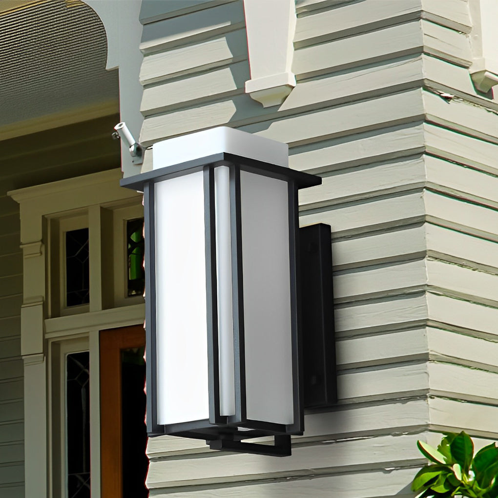 Square Retro Outdoor Wall Lamp Li002193