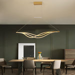 Long Waves Lines Nordic Pendant Light Ha084209