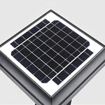 Square Retro Solar Fence Post Light Ha081283
