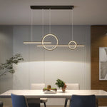 Long Strip Led Pendant Light Ha082375