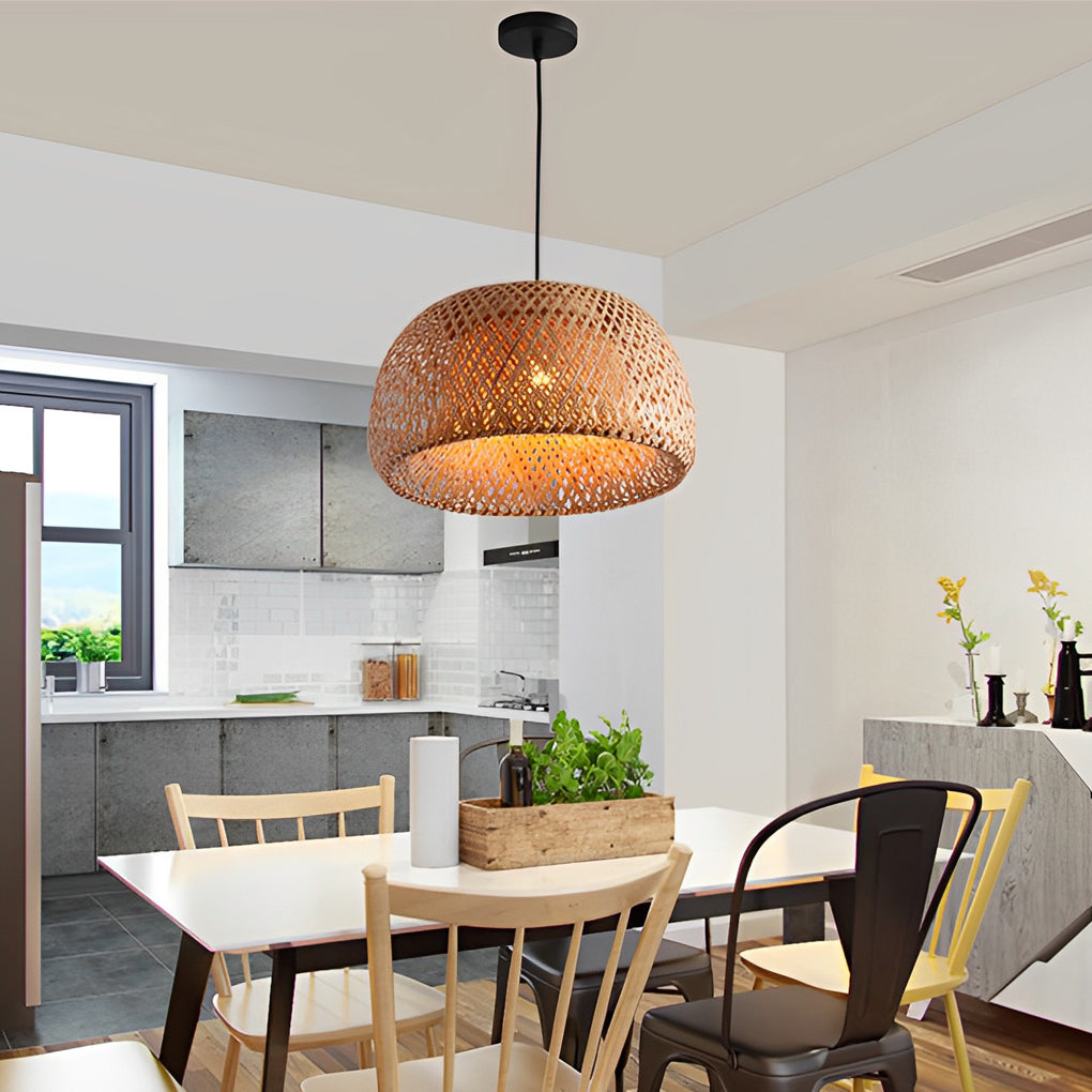 Bamboo Lantern Led Chandelier Li002202