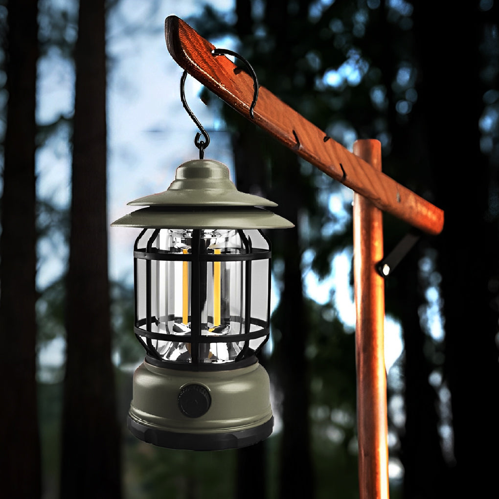 Aurora Portable LED Lantern — Rechargeable Architectural Outdoor Lighting