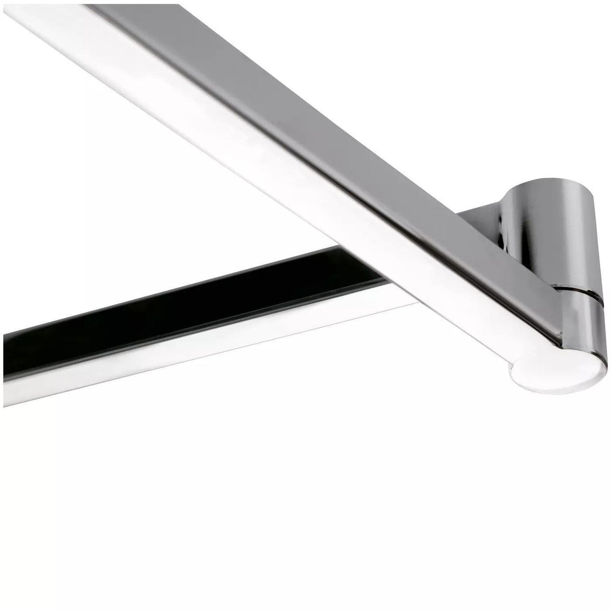 Piper Bliss Adjustable Pendant Light in Chrome and White