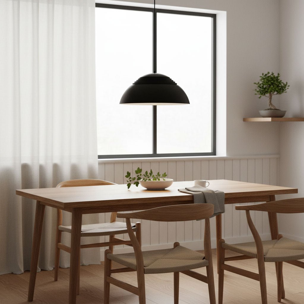 Abat Jour Pendant Light – Modern Aluminum Hanging Lamp for Dining & Living