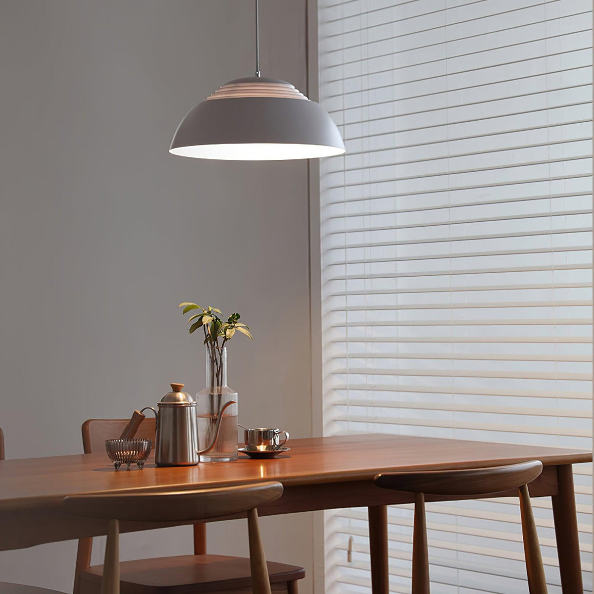 Abat Jour Pendant Light – Modern Aluminum Hanging Lamp for Dining & Living