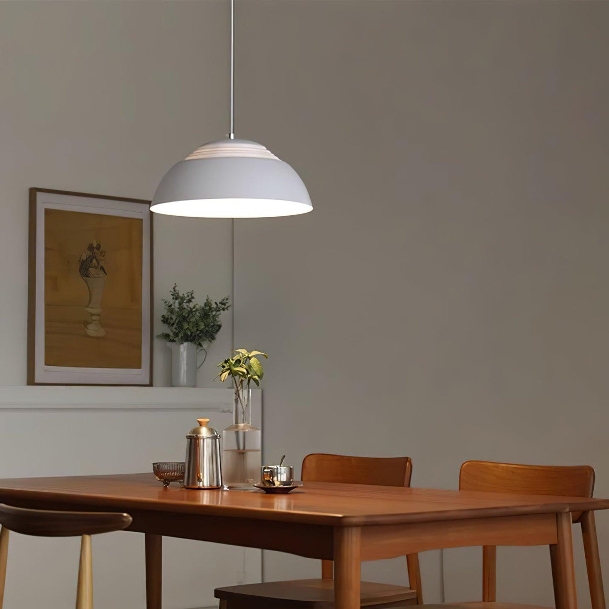 Abat Jour Pendant Light – Modern Aluminum Hanging Lamp for Dining & Living
