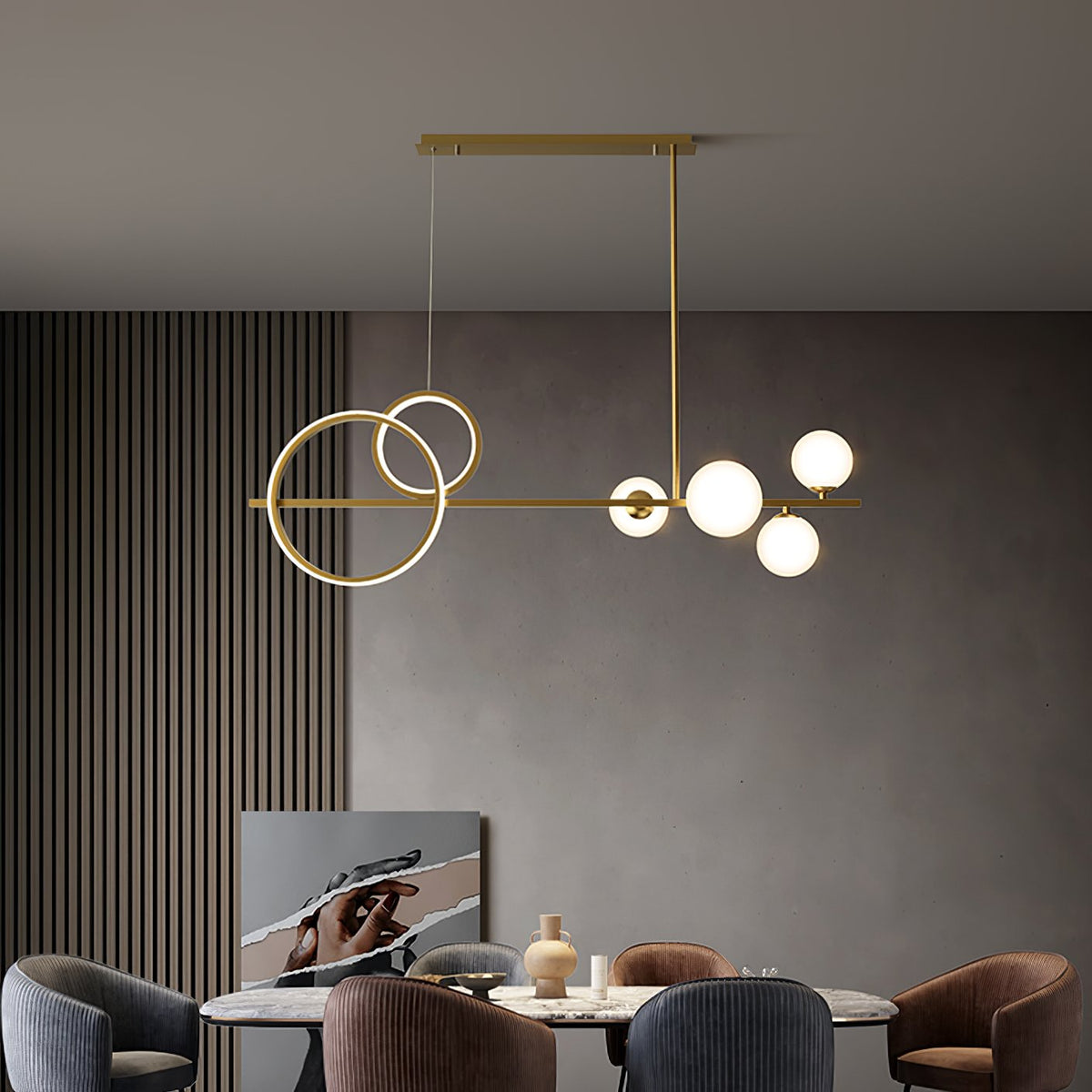 Abat Restaurant Chandelier
