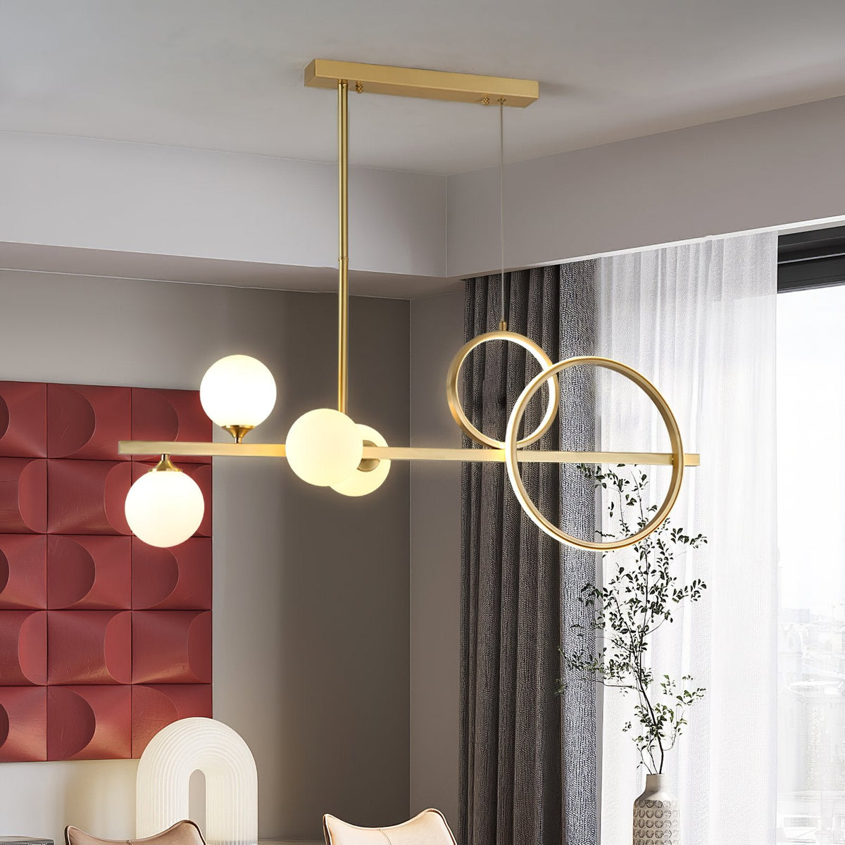 Abat Restaurant Chandelier