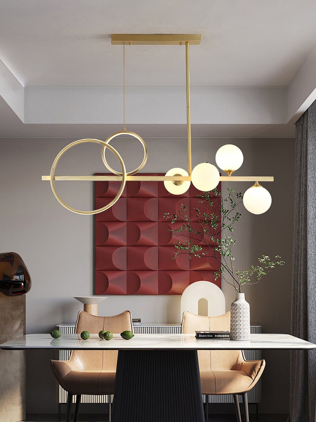 Abat Restaurant Chandelier