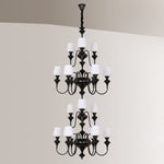 abrahamson-shaded-tiered-chandelier