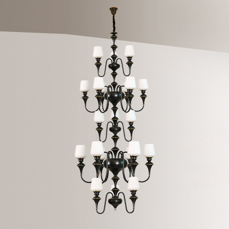 abrahamson-shaded-tiered-chandelier