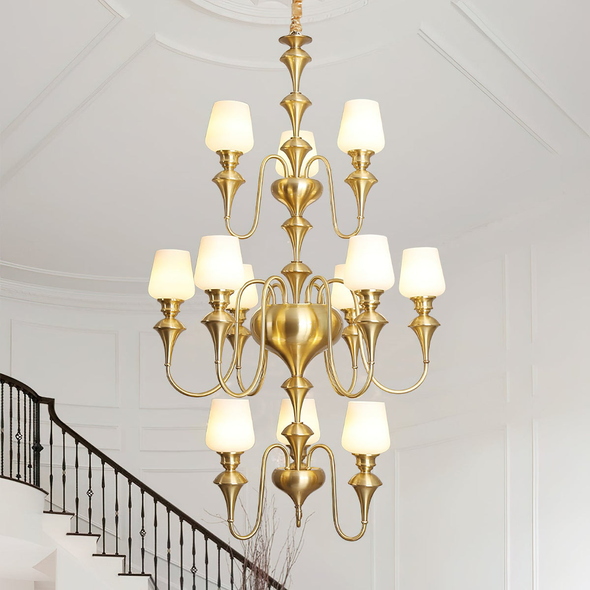 abrahamson-shaded-tiered-chandelier