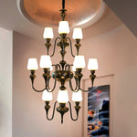 abrahamson-shaded-tiered-chandelier
