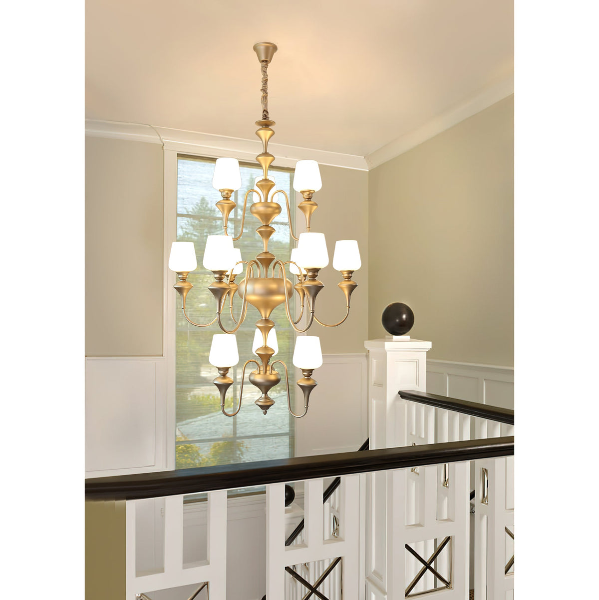 abrahamson-shaded-tiered-chandelier