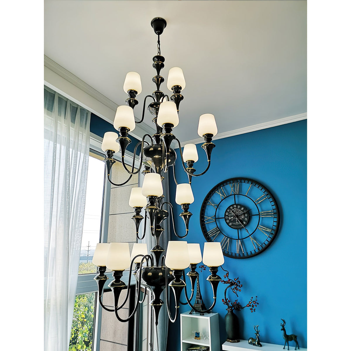 abrahamson-shaded-tiered-chandelier