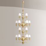 abrahamson-shaded-tiered-chandelier