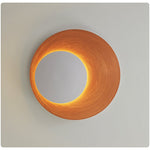 Lunar Crescent Wall Sconce — Modern LED Wall Light in Gold or White