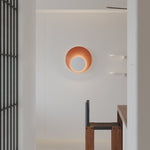 Lunar Crescent Wall Sconce — Modern LED Wall Light in Gold or White