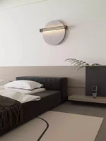 Abstract Sunrise Felt Wall Sconce – Modern Textural LED Wall Light