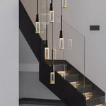 Modern Acrylic Hat Plate Pendant Light with Brass Accents