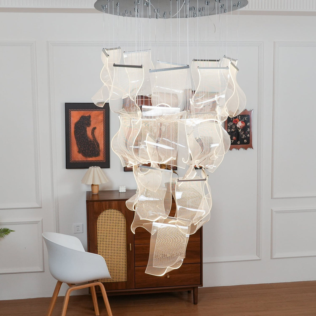 Acrylic Led Chandelier