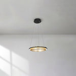 Modern Acrylic LED Round Chandelier for Dining Room and Living Room