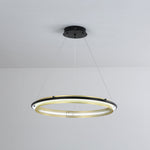 Modern Acrylic LED Round Chandelier for Dining Room and Living Room