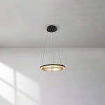 Modern Acrylic LED Round Chandelier for Dining Room and Living Room