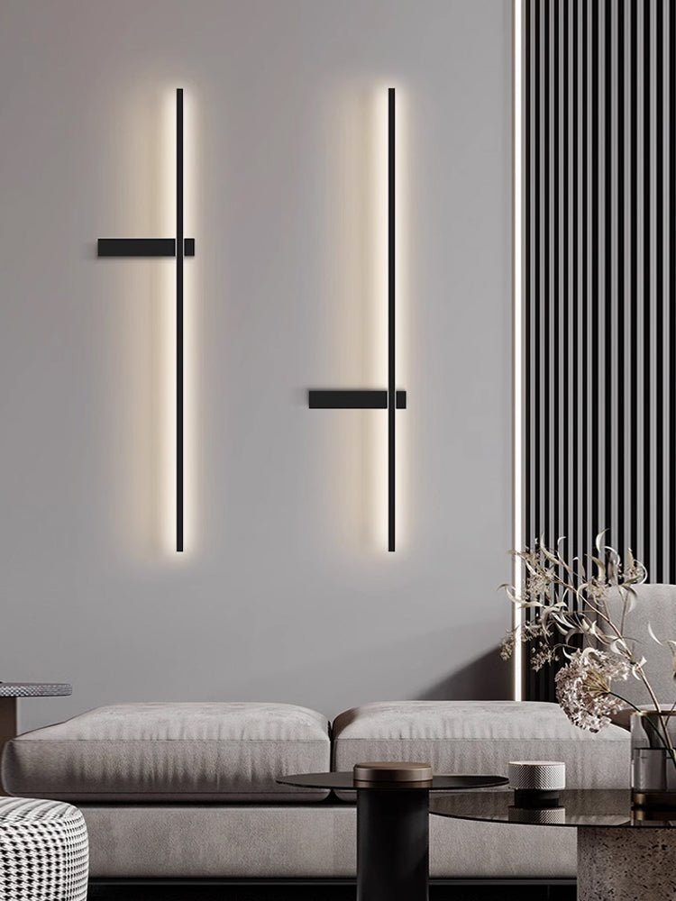 Adeline Linear Rechargeable Wall Sconce – Modern LED Vanity Light