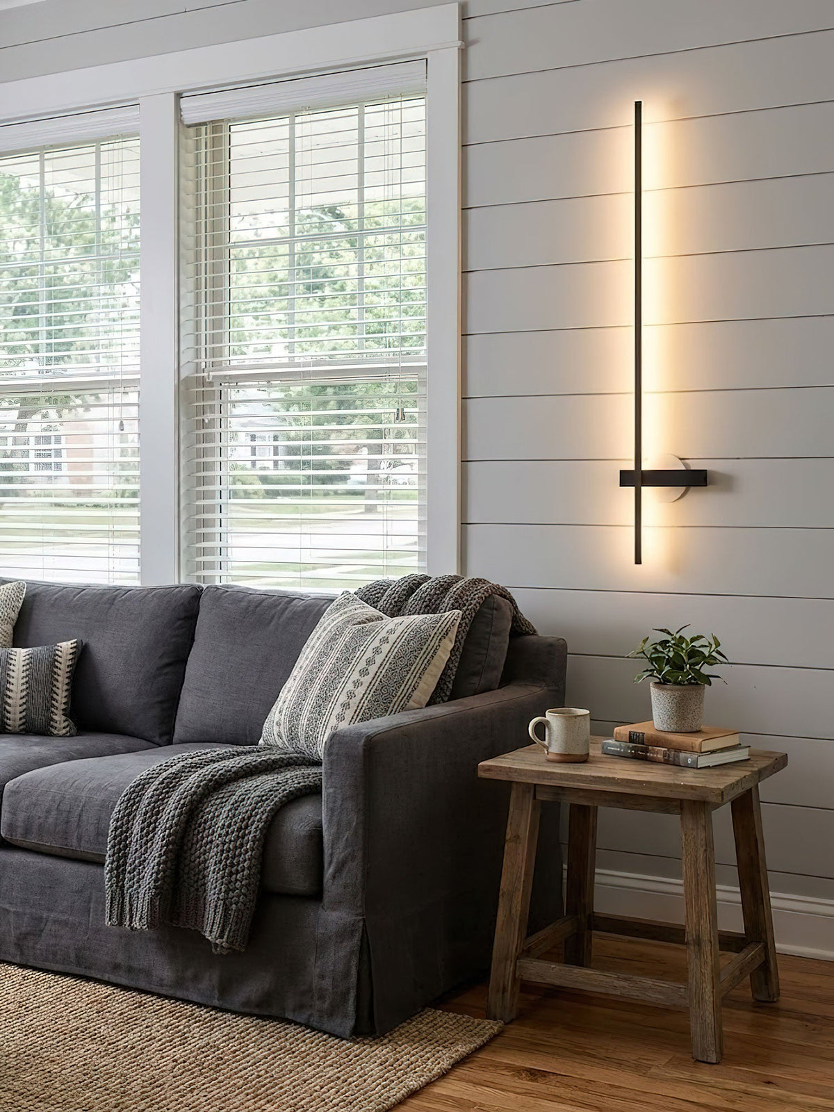 Adeline Linear Rechargeable Wall Sconce – Modern LED Vanity Light
