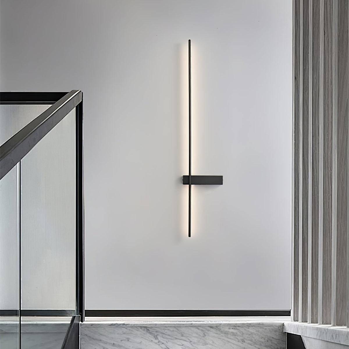 Adeline Linear Rechargeable Wall Sconce – Modern LED Vanity Light