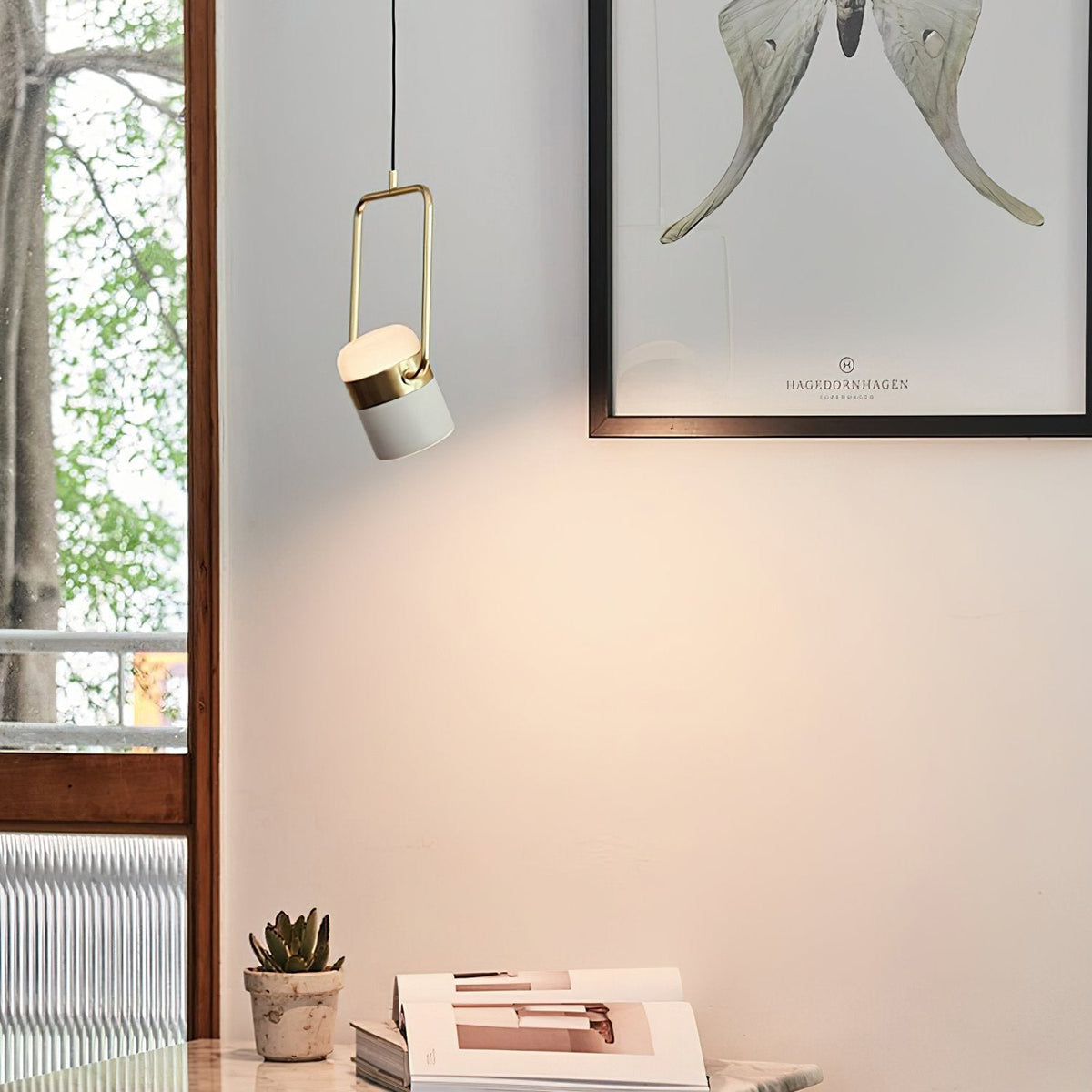 Adjustable Square Pendant Light