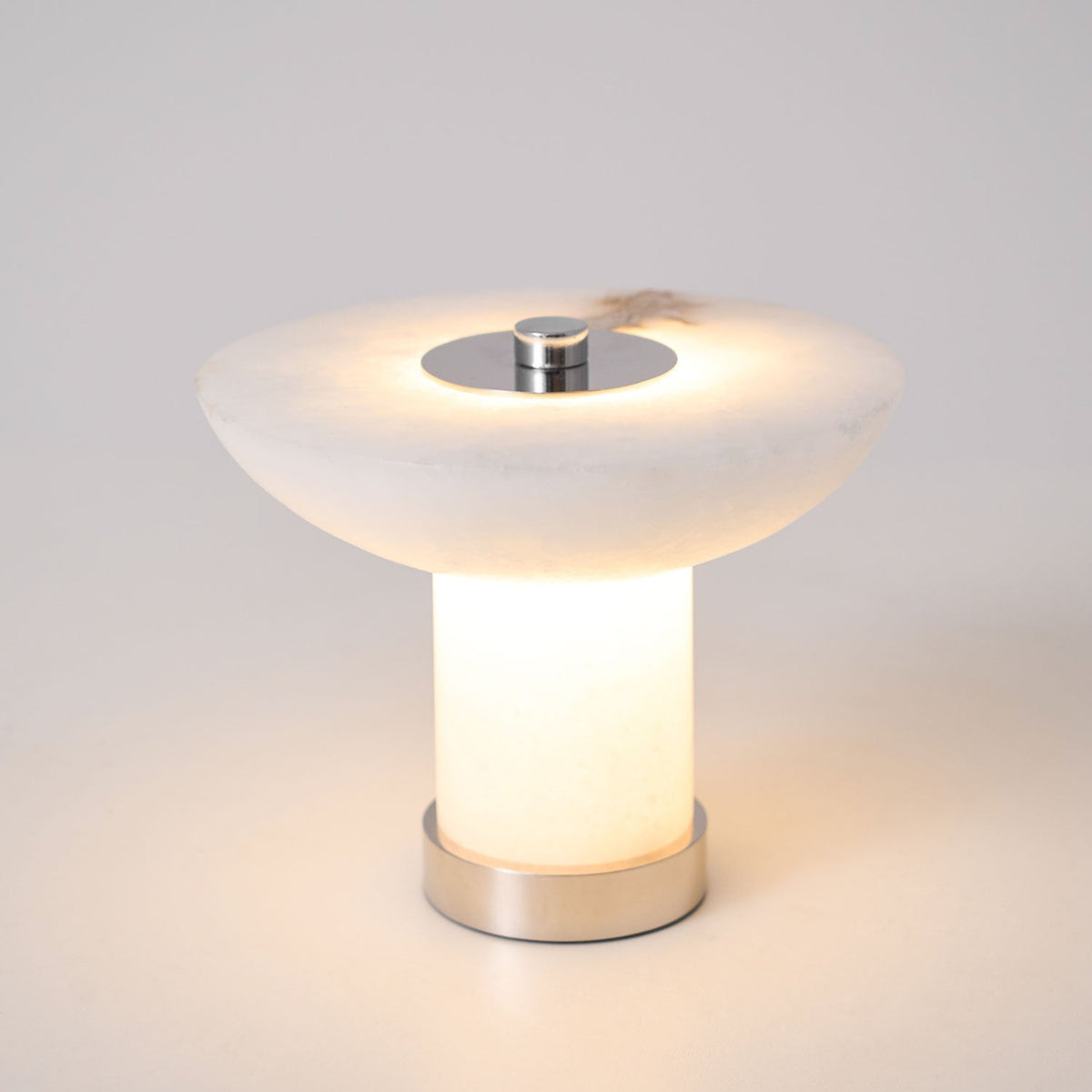 Aeralith Rechargeable Alabaster Table Lamp – Portable LED Accent Light