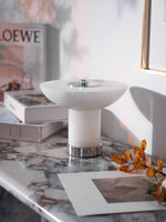 Aeralith Rechargeable Alabaster Table Lamp – Portable LED Accent Light