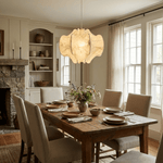 Aerava Cocoon Silk Pendant Light – Handcrafted Mulberry Silk Shade