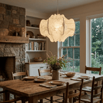 Aerava Cocoon Silk Pendant Light – Handcrafted Mulberry Silk Shade