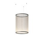Aeris Mesh Pendant Light – Modern Conical LED Hanging Lamp for Dining & Living Spaces