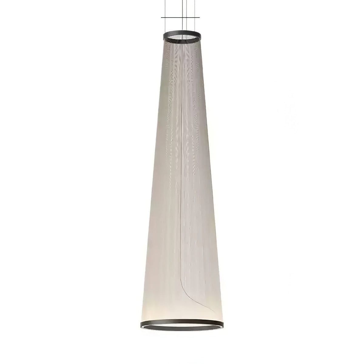 Aeris Mesh Pendant Light – Modern Conical LED Hanging Lamp for Dining & Living Spaces