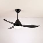 Aeris Whisper Ceiling Fan with Integrated LED Light, Scandinavian Minimalist Design