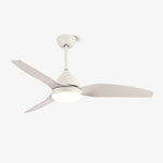 Aeris Whisper Ceiling Fan with Integrated LED Light, Scandinavian Minimalist Design