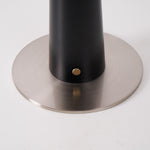 Aeruno Fluted Glass LED Table Lamp with Touch Dimming, Modern Sculptural Design