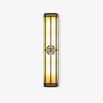 After Hours Outdoor Wall Light in Alabaster and Metal