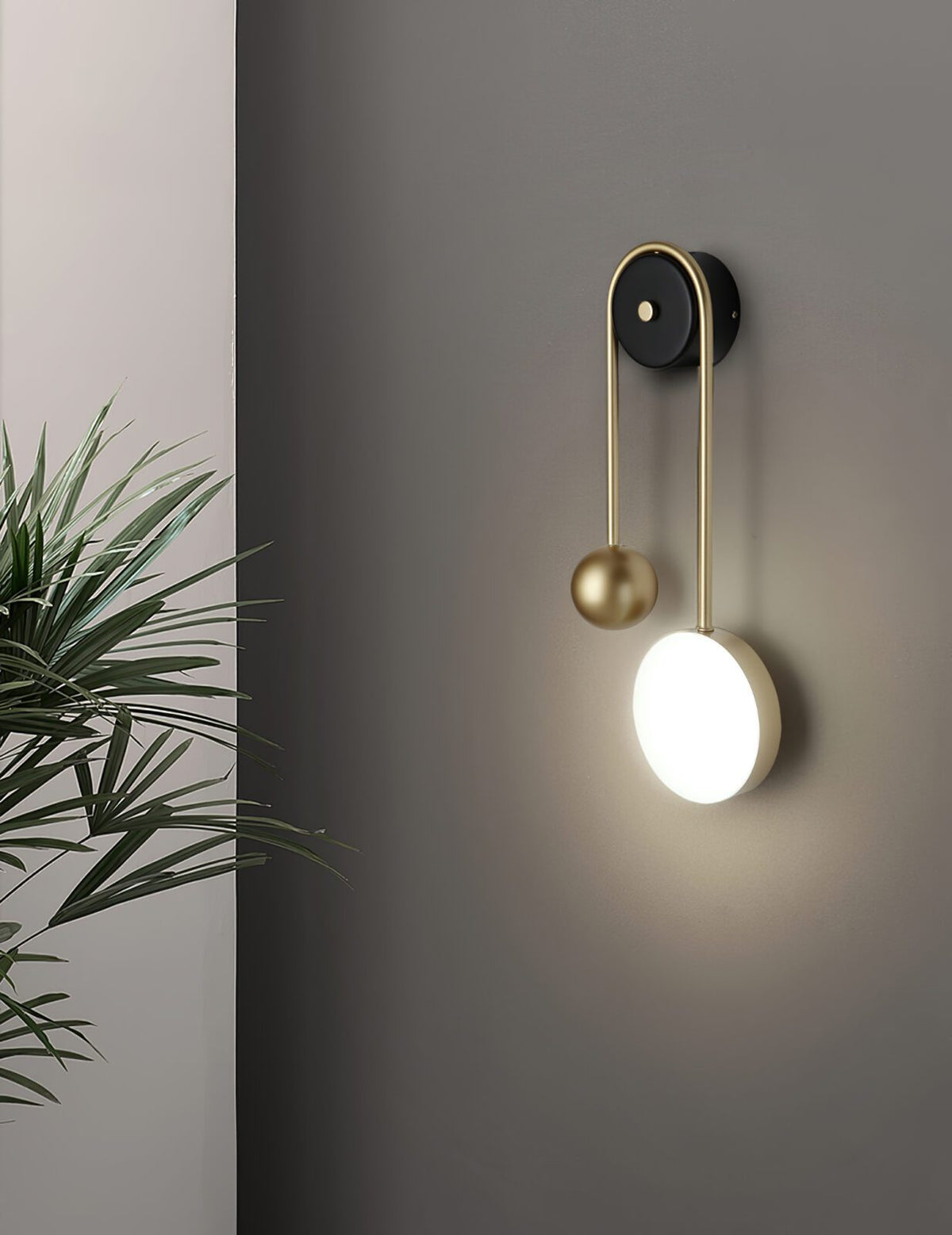 Aimee Single Pendulum Wall Light