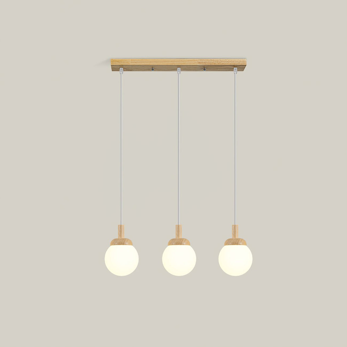 Airi Minimalist Wooden Pendant Lamp