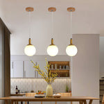 Airi Minimalist Wooden Pendant Lamp