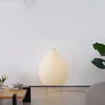 Washi Paper Floor Lamp – Handcrafted Rice Paper Lantern for Modern Interiors